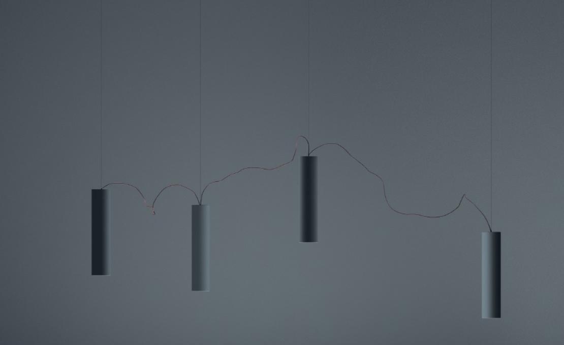 Подвесной светильник от фабрики Davide Groppi модель Simbiosi Pendant Lamp