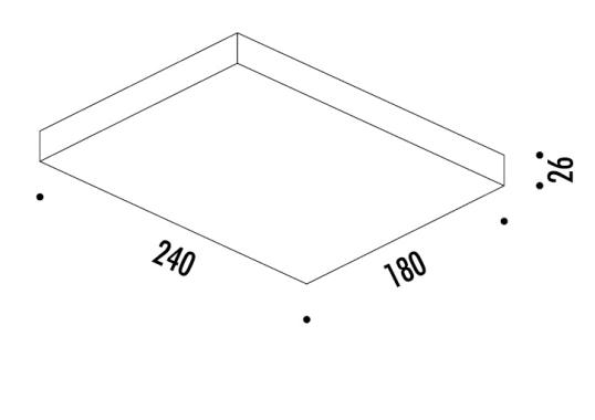 Настенный светильник Davide Groppi Sol 2 LED image 2