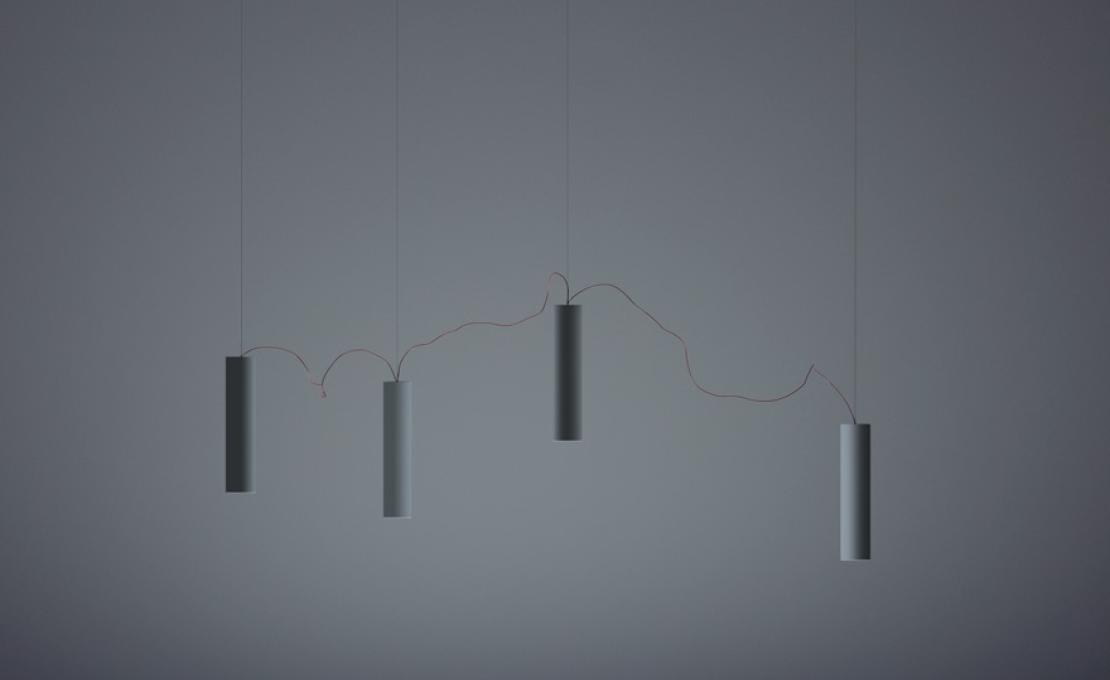 Подвесной светильник от фабрики Davide Groppi модель Simbiosi Pendant Lamp