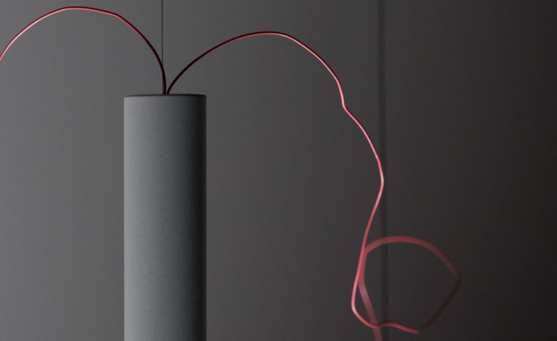 Подвесной светильник от фабрики Davide Groppi модель Simbiosi Pendant Lamp