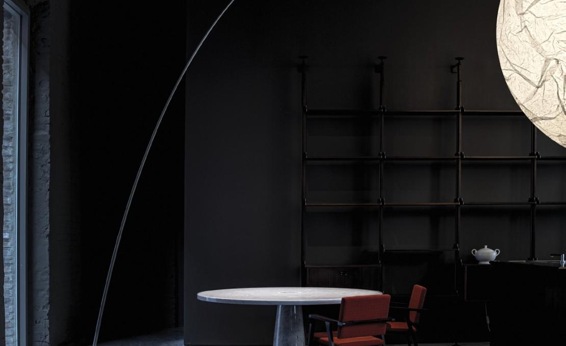 Торшер от фабрики Davide Groppi модель Sampei Floor Lamp