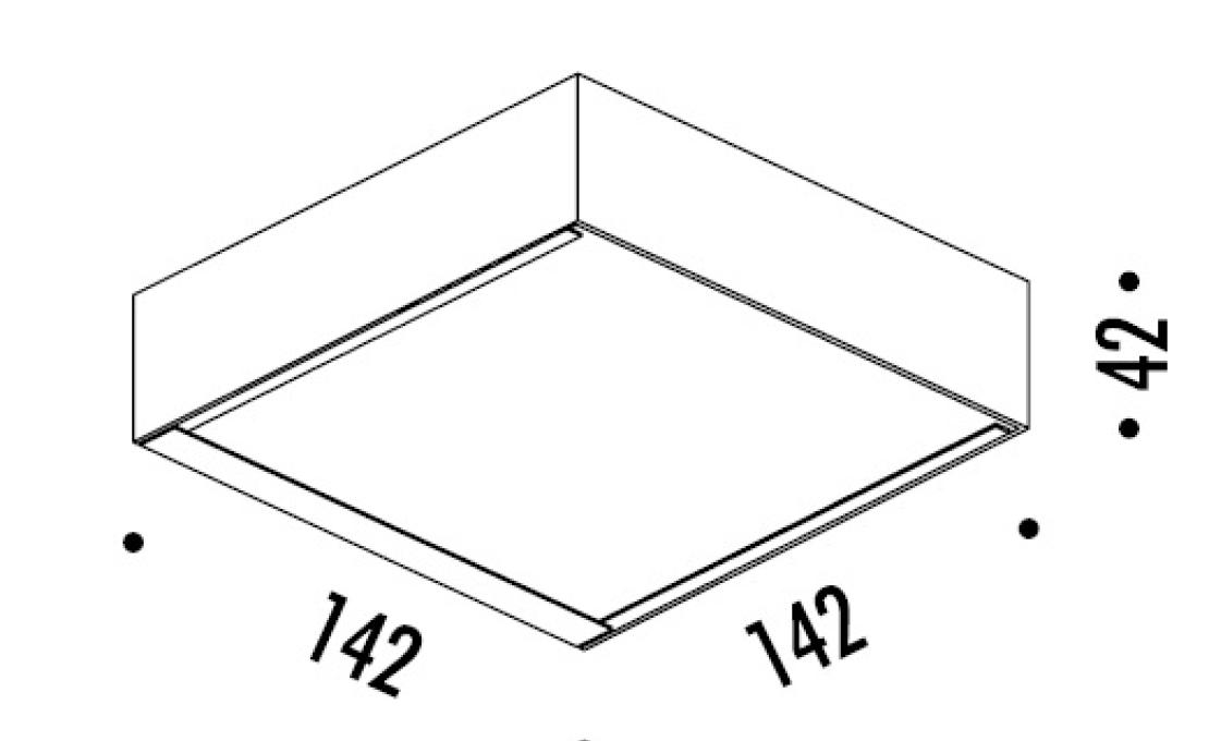 Настенный Светильник от фабрики Davide Groppi модель Toast Wall Lamp