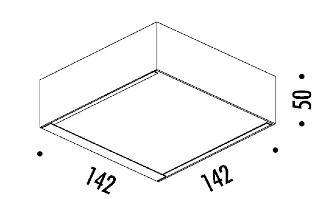 Настенный Светильник от фабрики Davide Groppi модель Toast Led Wall Lamp