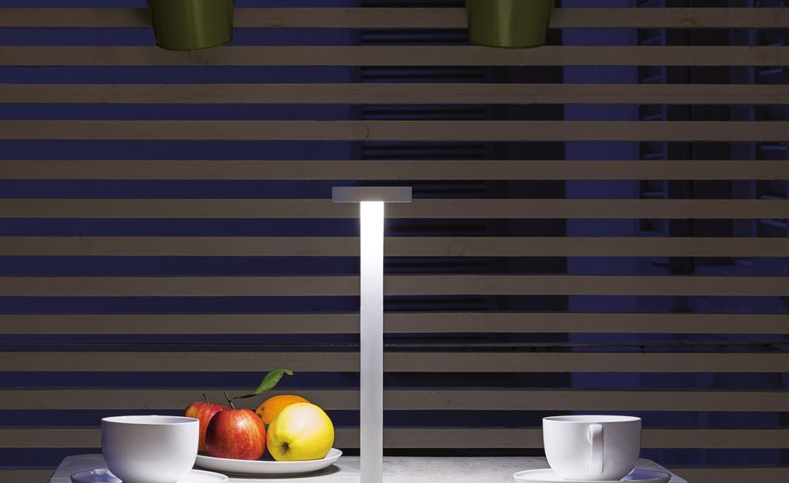 Настольная лампа от фабрики Davide Groppi модель Tetatet Table Lamp