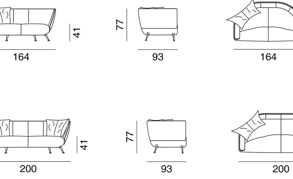 Диван от фабрики De Sede модель DS-102-SOFA
