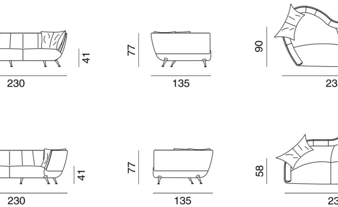 Диван от фабрики De Sede модель DS-102-SOFA