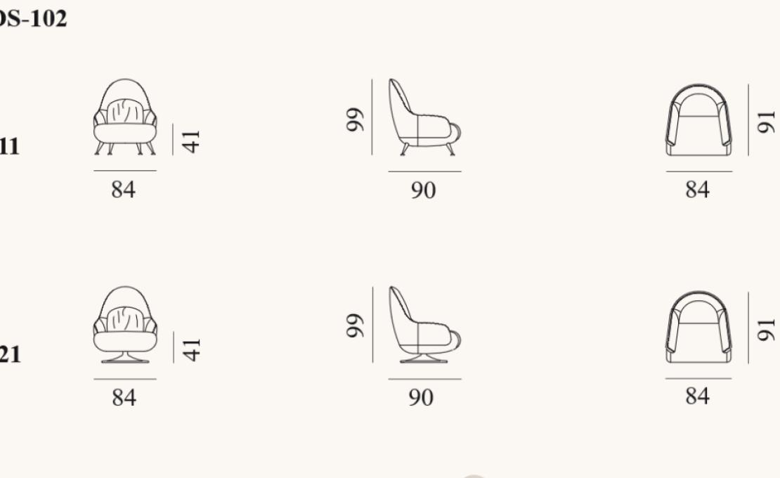 Кресло от фабрики De Sede модель DS-102-ARM
