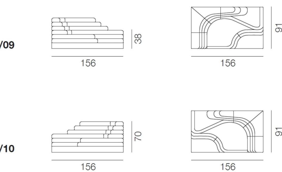 Диван от фабрики De Sede модель DS-1025-SOFA