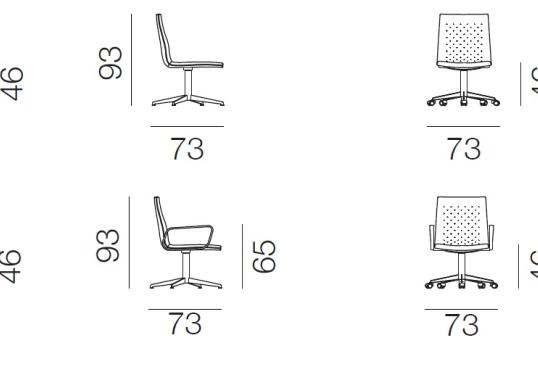 Офис от фабрики De Sede модель DS-1051-  WITH WHEELS