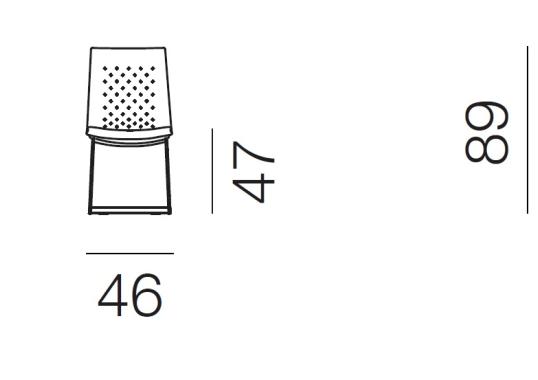 Стул от фабрики De Sede модель DS-1051/51- CANTILEVER  