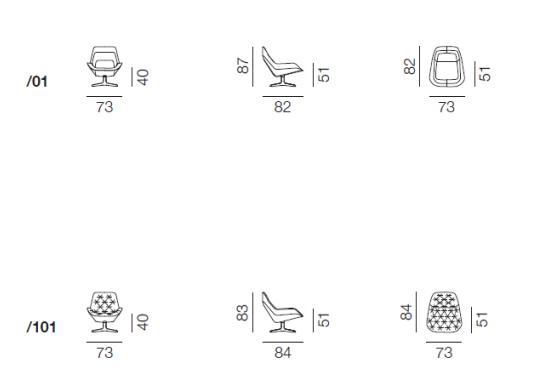 Кресло от фабрики De Sede модель DS-144 / 01-ARM