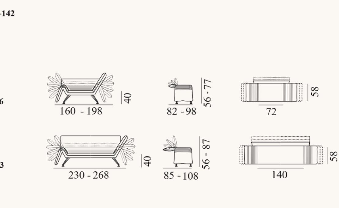 Диван от фабрики De Sede модель DS-142-SOFA