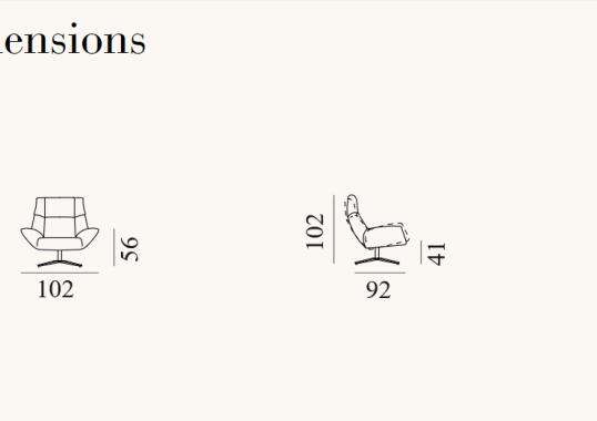 Кресло от фабрики De Sede модель DS-149-ARM