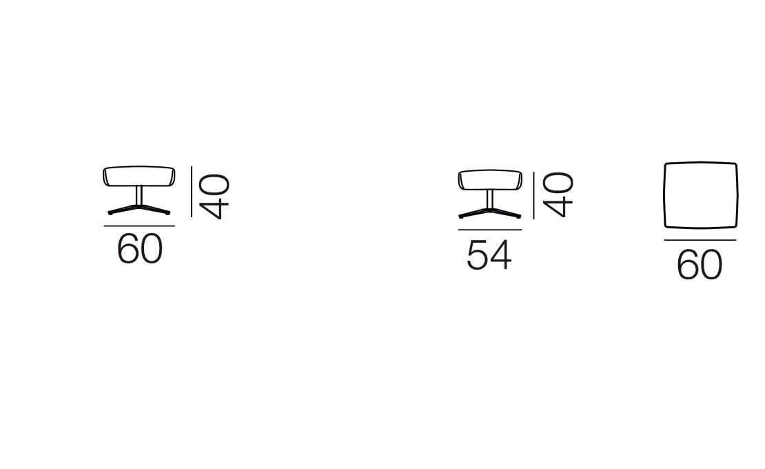 Пуф от фабрики De Sede модель DS-149/05-FOOT