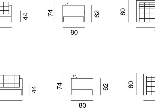Диван от фабрики De Sede модель DS-159-SOFA