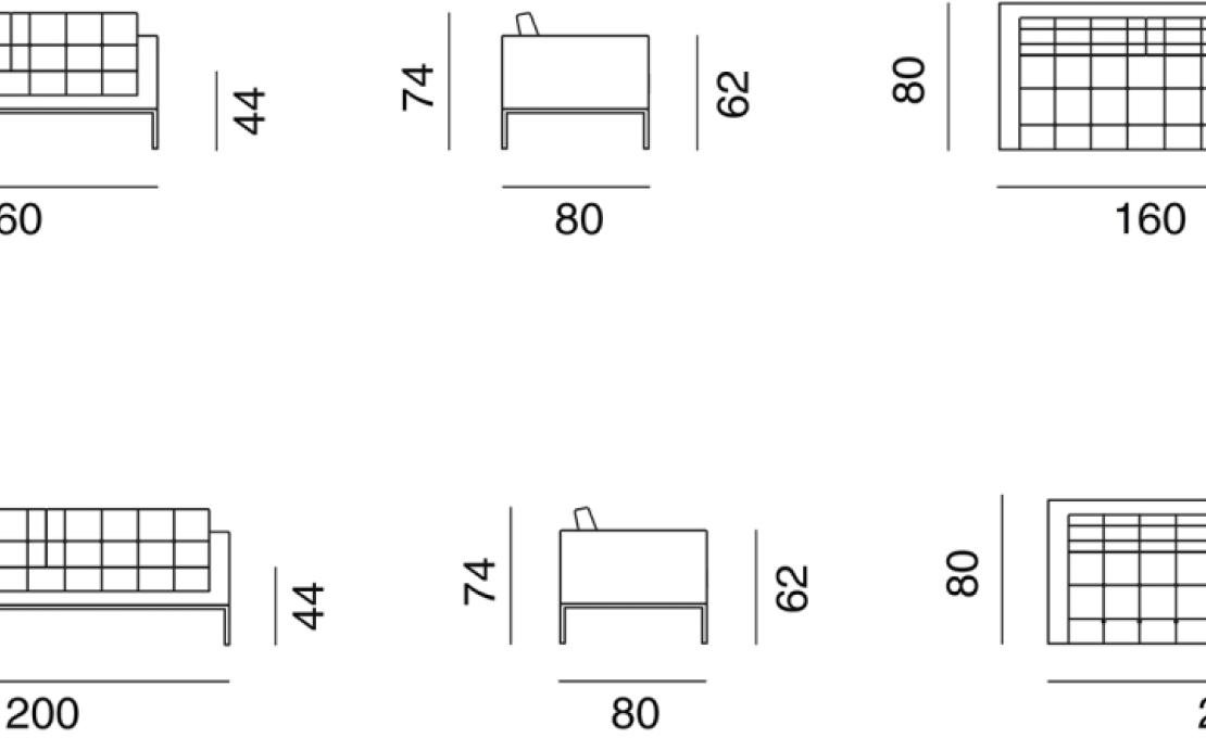 Диван от фабрики De Sede модель DS-159-SOFA