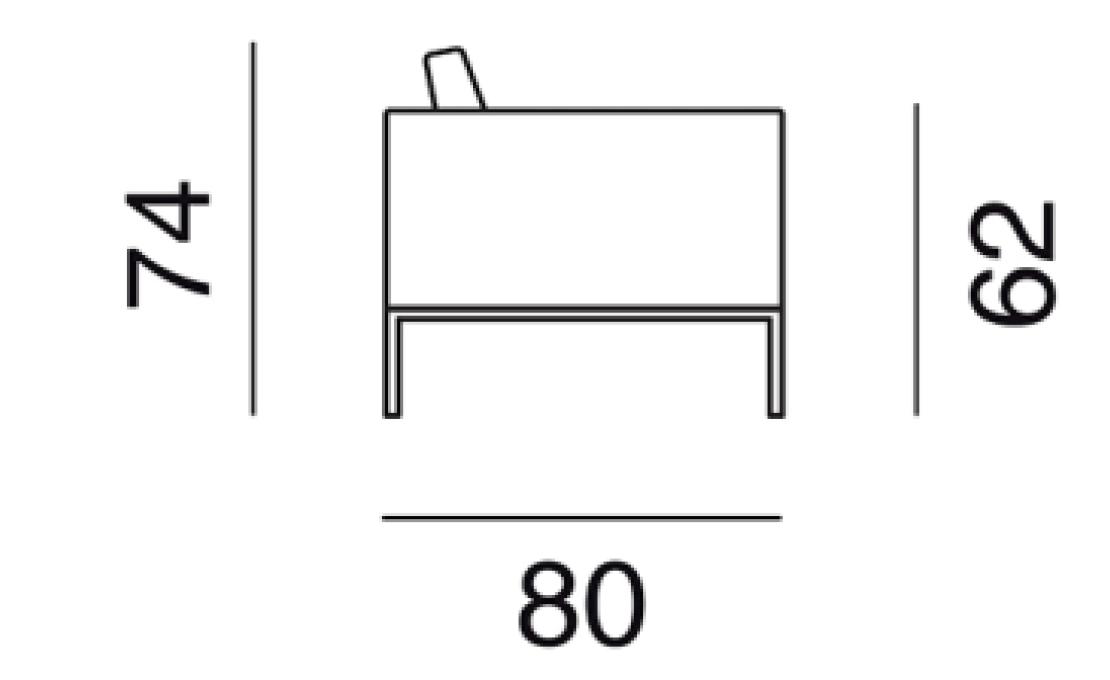 Кресло от фабрики De Sede модель DS-159/01-ARM