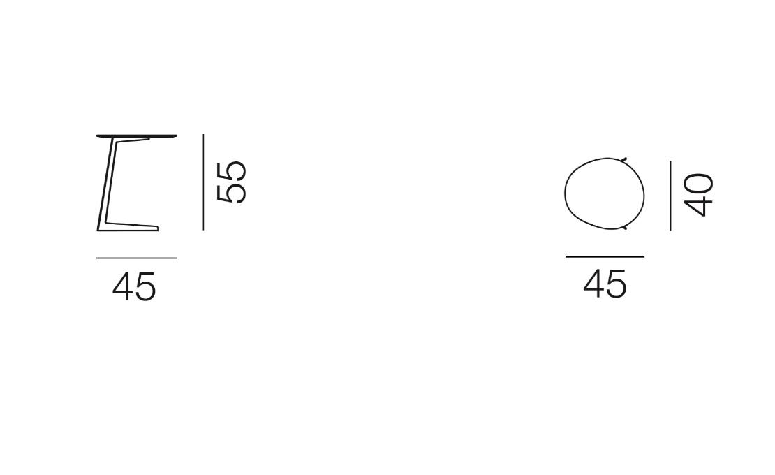 Журнальный столик от фабрики De Sede модель DS-196/61-SIDE TABLE