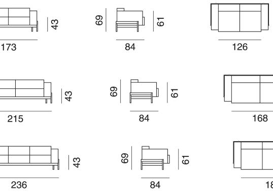 Диван от фабрики De Sede модель DS-21-SOFA