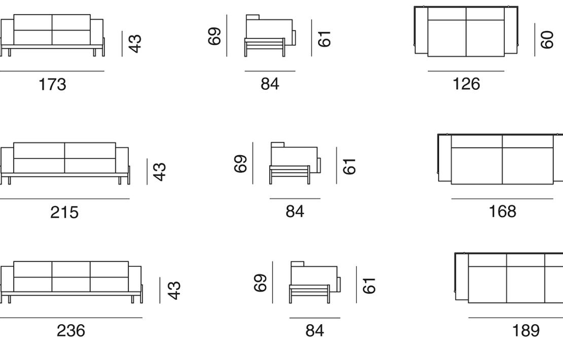 Диван от фабрики De Sede модель DS-21-SOFA