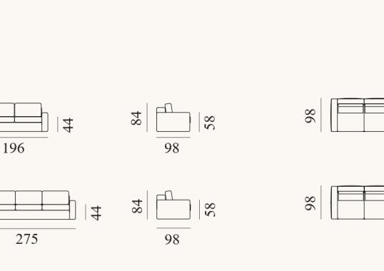 Диван от фабрики De Sede модель DS-247-SOFA
