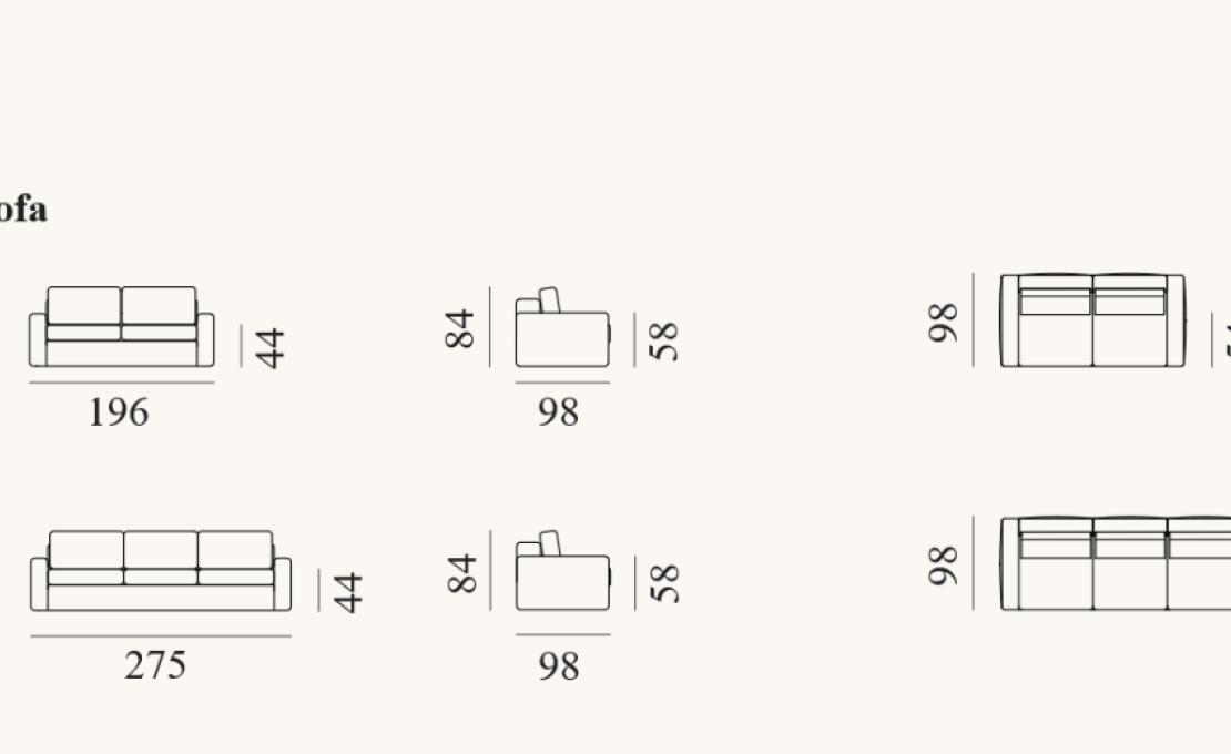 Диван от фабрики De Sede модель DS-247-SOFA