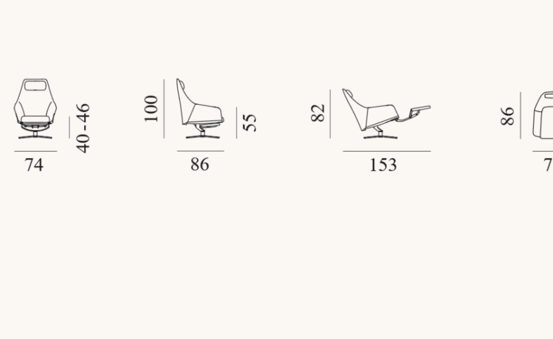 Кресло от фабрики De Sede модель DS-277-ARM