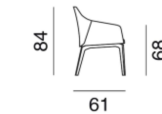 Стул от фабрики De Sede модель DS-279/01