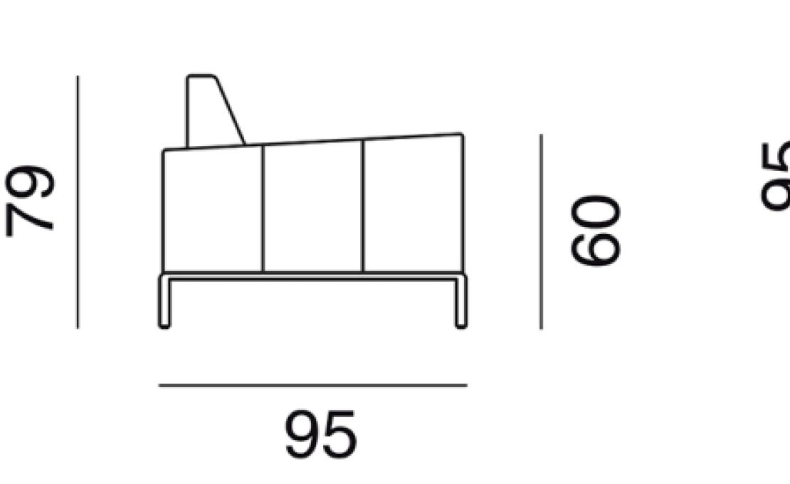 Кресло от фабрики De Sede модель DS-4/01-ARM