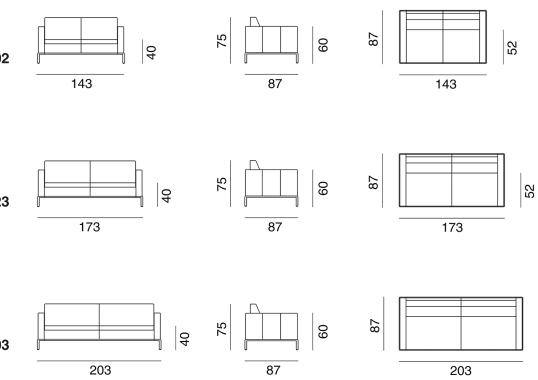 Диван от фабрики De Sede модель DS-4/02-SOFA