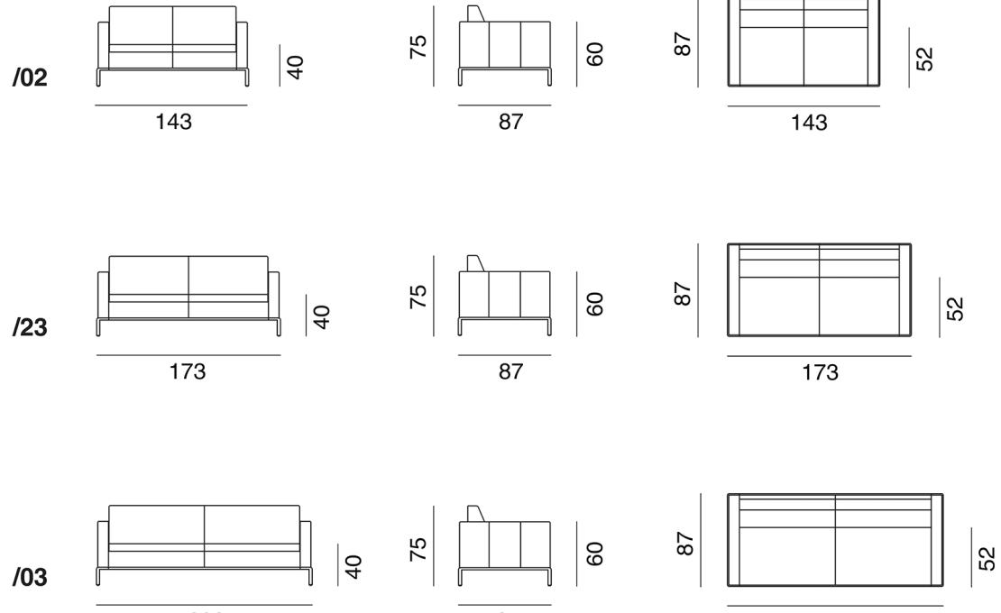 Диван от фабрики De Sede модель DS-4/02-SOFA