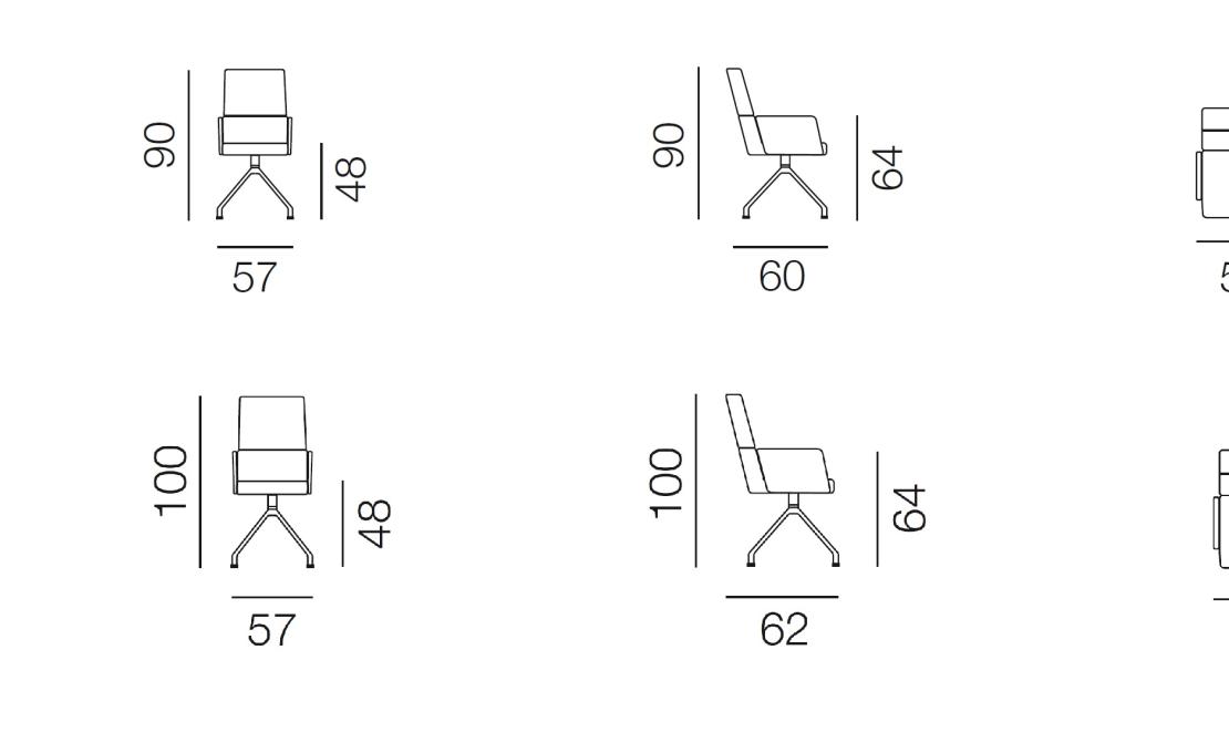 Стул от фабрики De Sede модель DS-414-  WITH ARMRESTS
