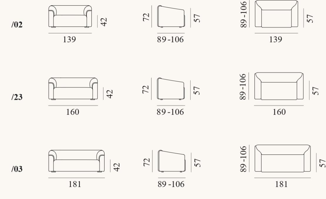Диван от фабрики De Sede модель DS-47-SOFA