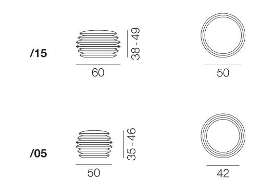 Пуф от фабрики De Sede модель DS-5050-POUF