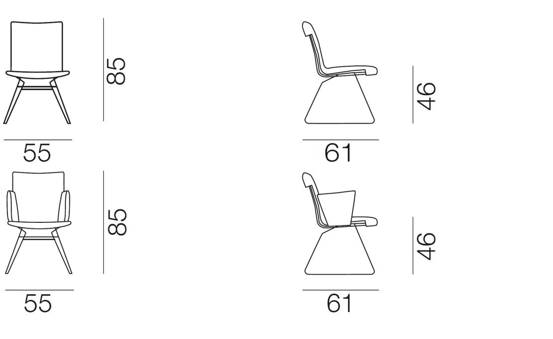 Стул от фабрики De Sede модель DS-515- 