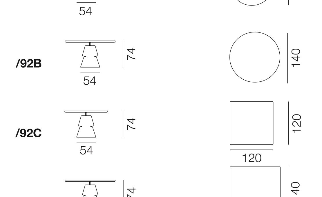 Стол от фабрики De Sede модель DS-615- DINING TABLE SMALL