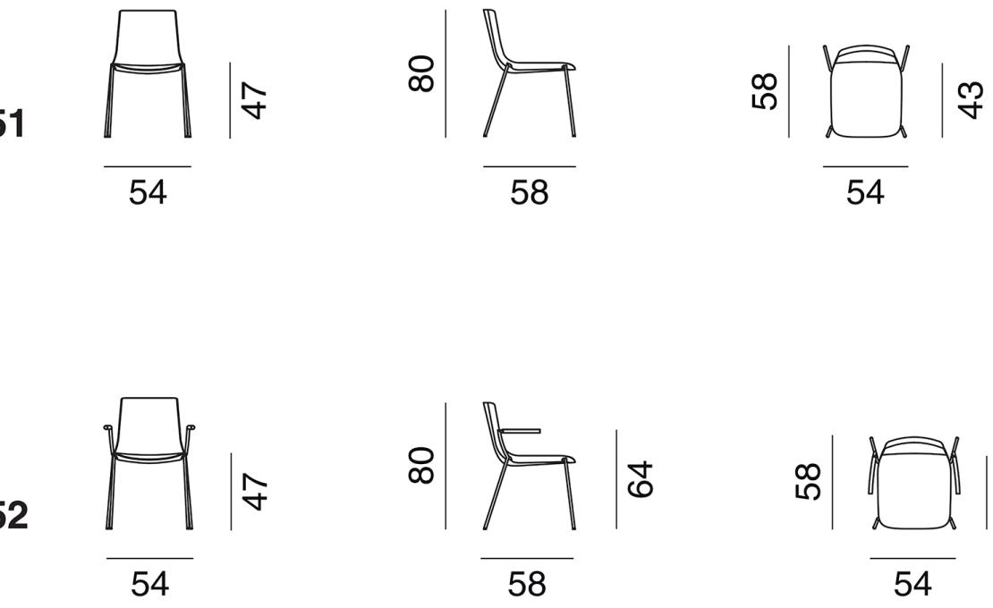 Стул от фабрики De Sede модель DS-717 