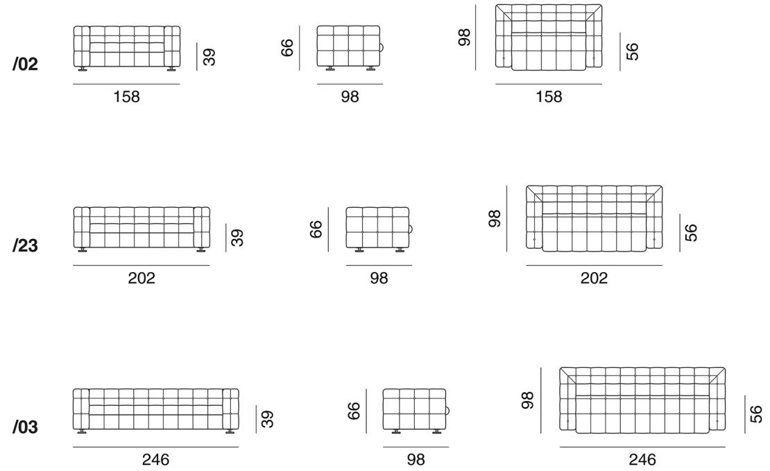Диван от фабрики De Sede модель RH-306 Sofa