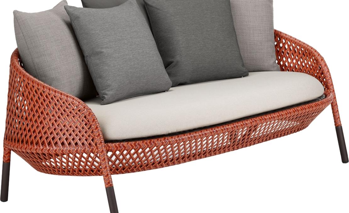 Уличный диван от фабрики Dedon модель Ahnda 2-Seater Sofa