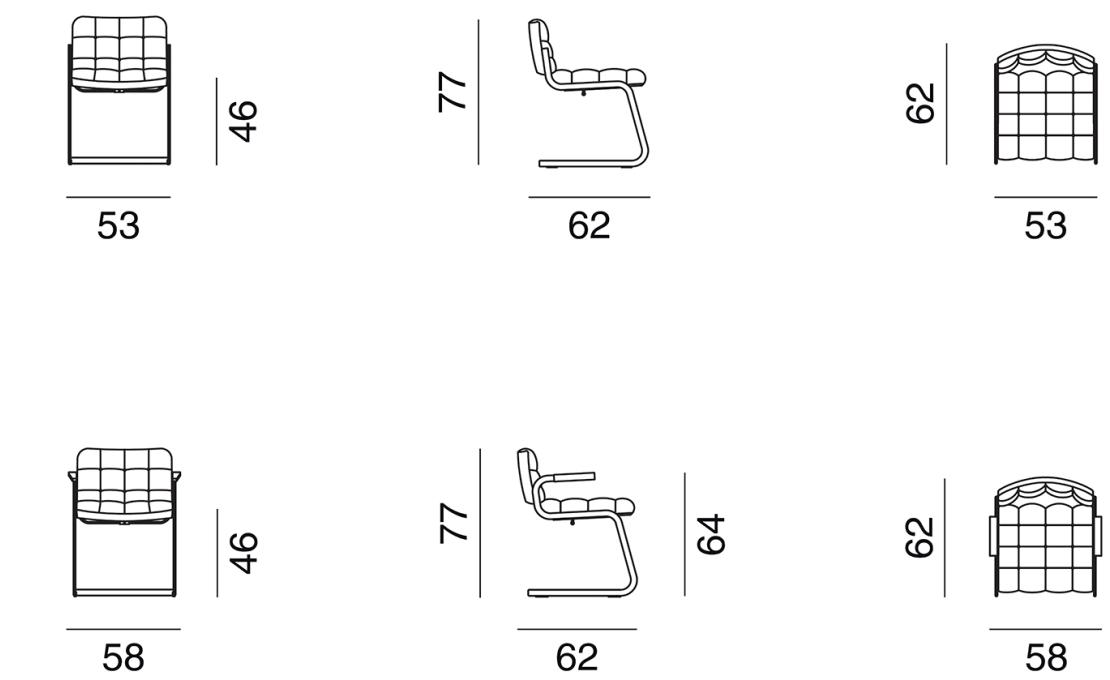 Стул от фабрики De Sede модель RH-305-