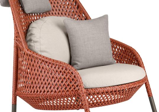 Кресло уличное Dedon Ahnda Wing Chair image 1