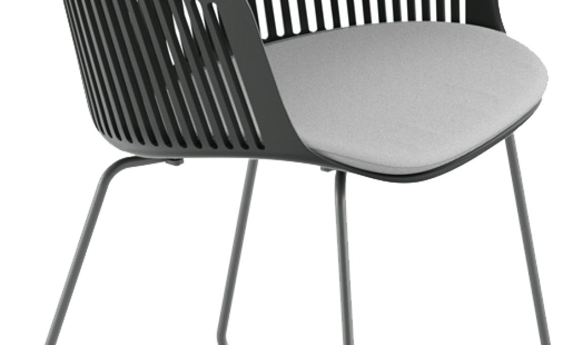 Уличный стул от фабрики Dedon модель AIIR Arm With Slade Base