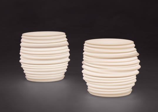 Уличный стол от фабрики Dedon модель Babylon  Side Table