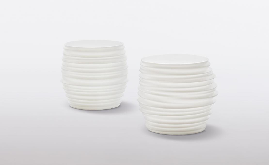 Уличный стол от фабрики Dedon модель Babylon  Side Table