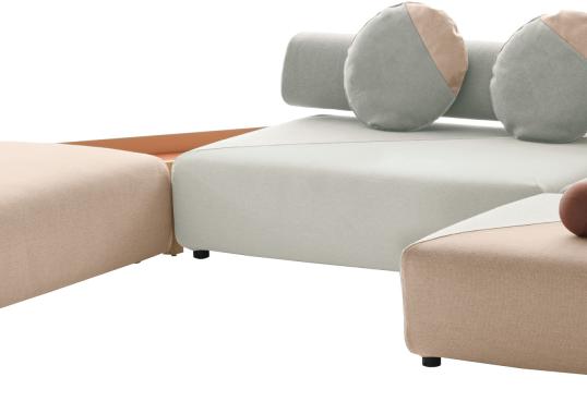 Уличный диван Dedon Brixx Modular Sofa image 1