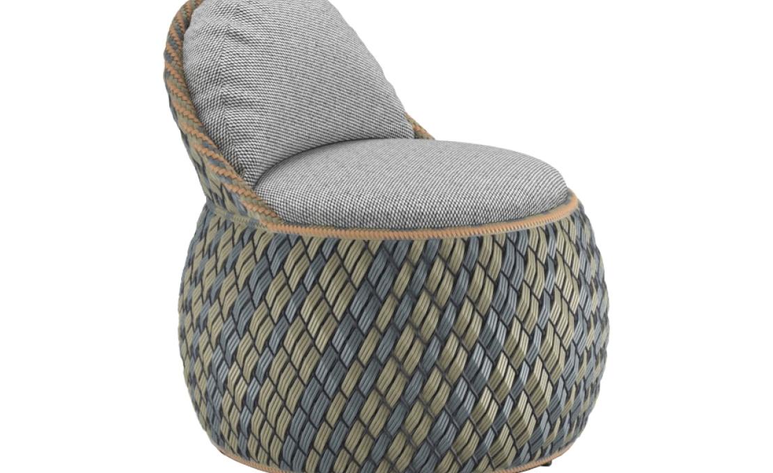 Уличный стул от фабрики Dedon модель Dala 