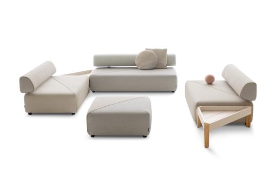 Уличный диван от фабрики Dedon модель Brixx Sofa