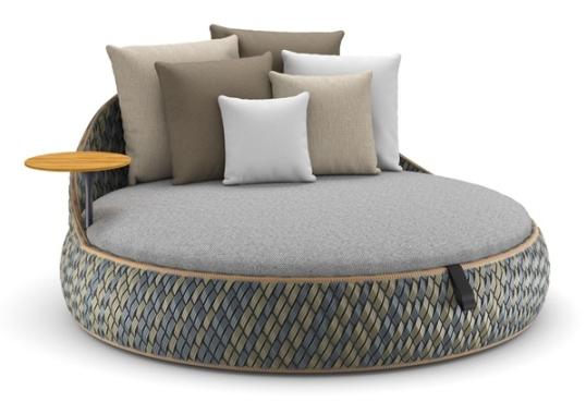 Уличный диван от фабрики Dedon модель Dala Loveseat