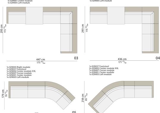 Уличный диван от фабрики Dedon модель Lounge Modular Sofa