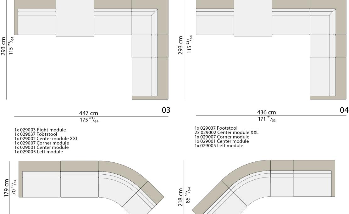Уличный диван от фабрики Dedon модель Lounge Modular Sofa